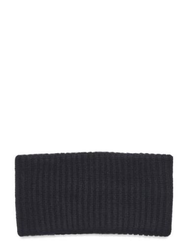 Rib Headband Accessories Headwear Headbands Black Davida Cashmere