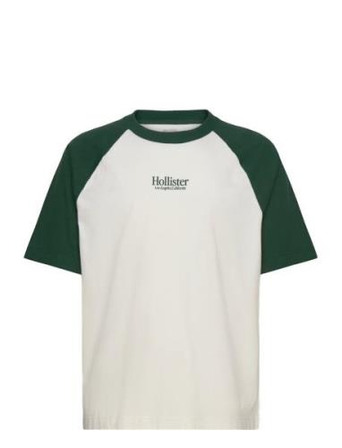 Hco. Guys Graphics Tops T-Kortærmet Skjorte Green Hollister