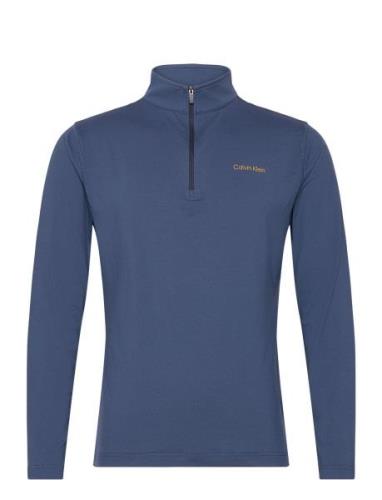 Newport Half Zip Sport Sweatshirts & Hoodies Fleeces & Midlayers Blue ...