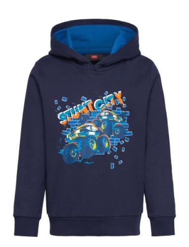 Lwscout 611 - Sweatshirt Tops Sweatshirts & Hoodies Hoodies Navy LEGO ...