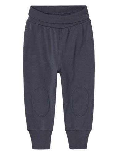 Nmmwillit Wool Pant Bottoms Sweatpants Navy Name It