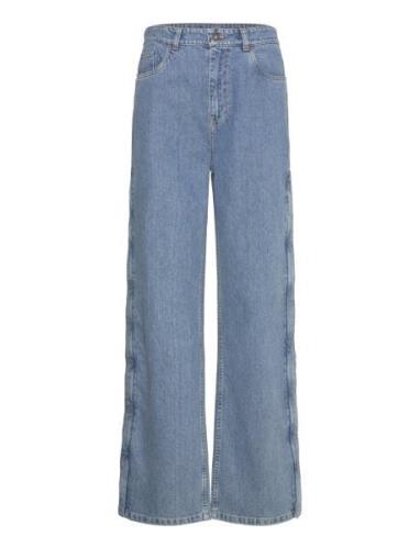 Paris Jeans Bottoms Jeans Wide Blue H2O Fagerholt