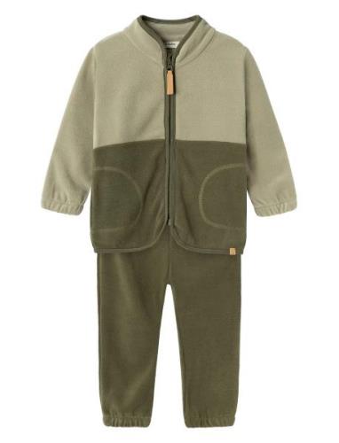 Nmmlaspektra Fleece Set Fo Lil Outerwear Fleece Outerwear Fleece Suits...