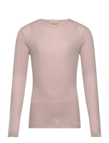 Tamra Tops T-shirts Long-sleeved T-Skjorte Pink MarMar Copenhagen