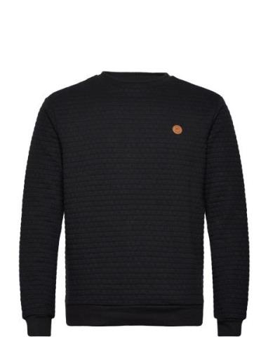 Indash Tops Knitwear Round Necks Black INDICODE