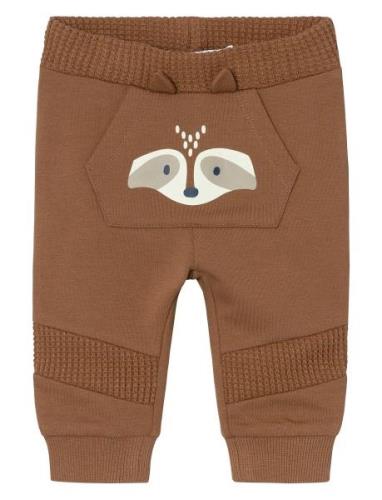 Nbmnulton Sweat Pant Bru Bottoms Sweatpants Brown Name It