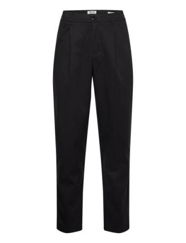 Sdmoose Liam Elas. Bottoms Trousers Casual Black Solid