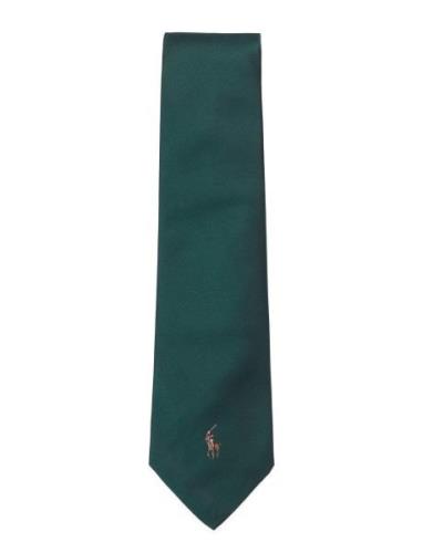 Polo Pony Silk Repp Tie Slips Green Polo Ralph Lauren