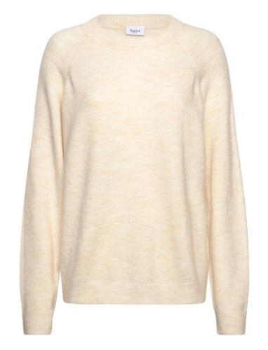 Garbiesz Pullover Tops Knitwear Jumpers Cream Saint Tropez