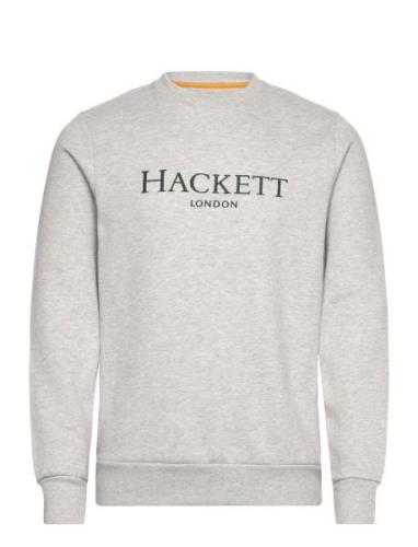 Heritage Crew Tops Sweatshirts & Hoodies Sweatshirts Grey Hackett Lond...