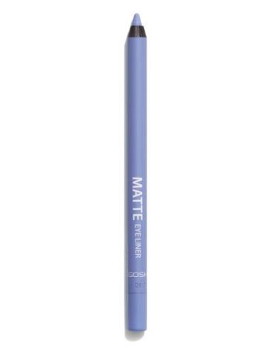 Gosh Matte Eye Liner Eyeliner Makeup Blue GOSH COPENHAGEN