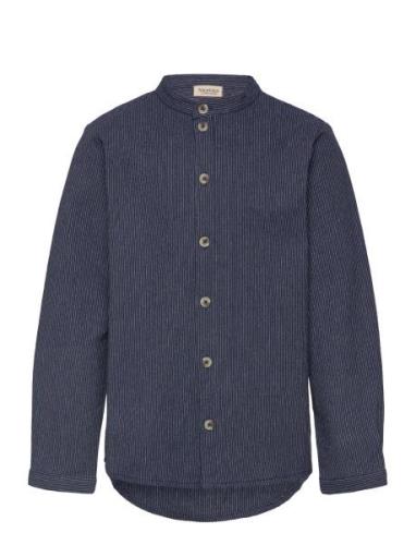 Torben Tops Shirts Long-sleeved Shirts Navy MarMar Copenhagen