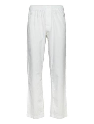 Woven Pyjama Pant Hyggebukser White Bread & Boxers