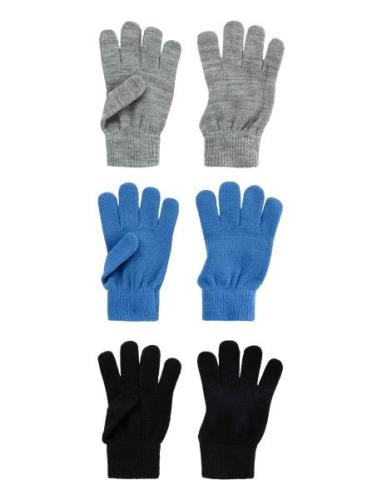 Nknmagic Gloves 3P Noos Accessories Gloves & Mittens Mittens Multi/pat...