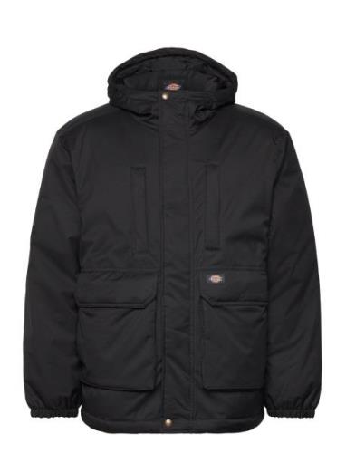 Plains Coat Uldfrakke Frakke Black Dickies