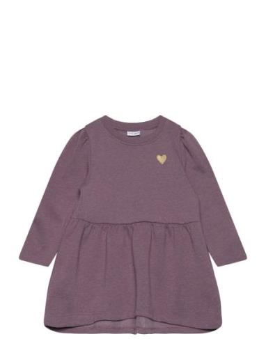 Nmfvima Ls Swe Dress Bru Dresses & Skirts Dresses Casual Dresses Long-...