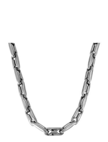 Copenhagen Link Necklace Steel Accessories Jewellery Necklaces Chain N...