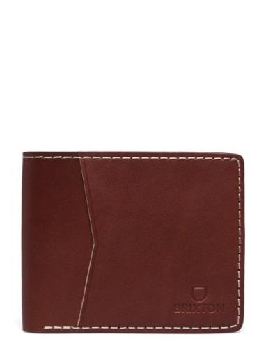 Traditional Leather Wallet Tegnebog Brown Brixton