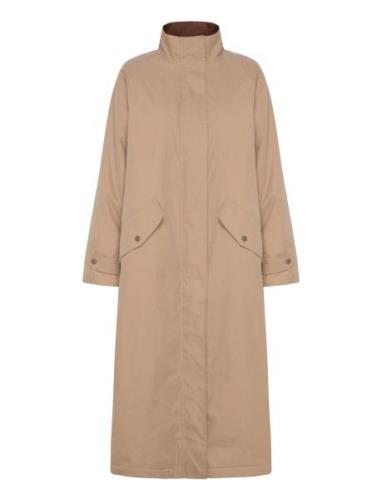 Frolli Ja 2 Trenchcoat Frakke Beige Fransa