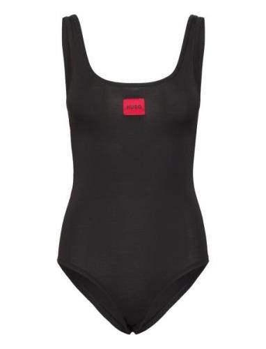 Bodysuit Red Label Bodies Slip Black HUGO