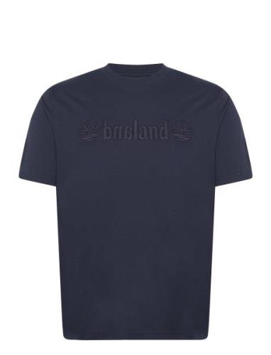 Hampthon Short Sleeve Tee Dark Sapphire Tops T-Kortærmet Skjorte Navy ...