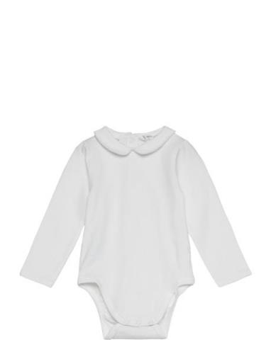 Cotton Body Bodies Long-sleeved White Mango