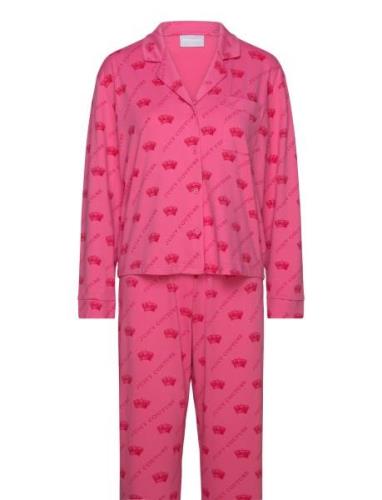 Estelle & Nolan Pyjama Set Pyjamas Nattøj Pink Juicy Couture