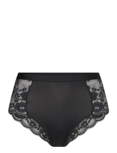 Brief Brazilian High Iris Lingerie Panties High Waisted Panties Black ...