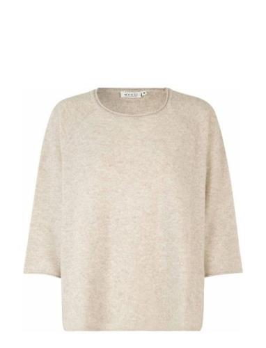 Mafenji Tops Knitwear Jumpers Cream Masai