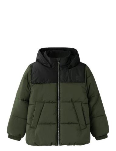 Nkmmorning Puffer Jacket Tb Foret Jakke Khaki Green Name It