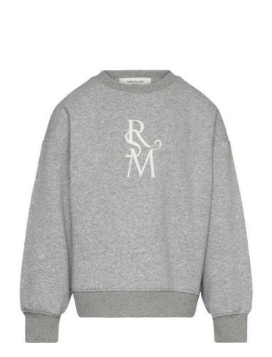 Sweatshirt Tops Sweatshirts & Hoodies Sweatshirts Grey Rosemunde Kids