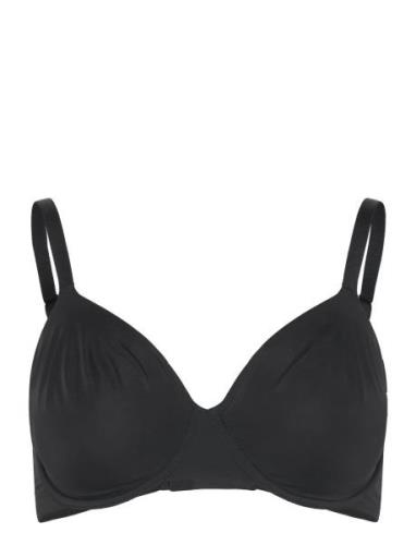 Bra Wire Micro Lingerie Bras & Tops Wired Bras Black Lindex