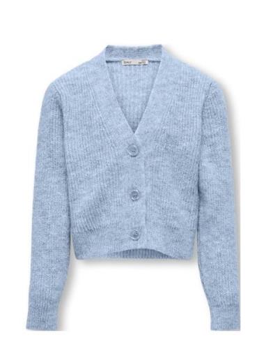 Kogoriana L/S Glitter Cardigan Knt Tops Knitwear Cardigans Blue Kids O...