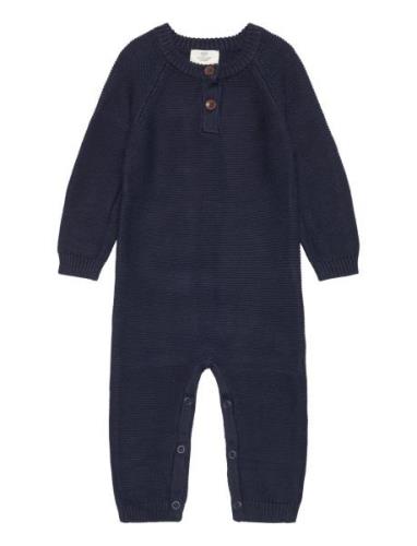 Classic Cotton Baby Full Body Langærmet Body Navy Copenhagen Colors