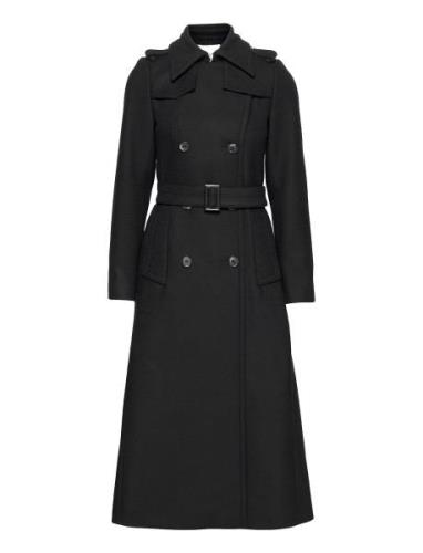 Charlotte Trenchcoat Frakke Black IVY OAK