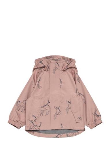 Manu Jacket Outerwear Rainwear Jackets Pink Liewood