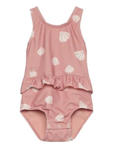 Amina Baby Printed Swimsuit Badedragt Badetøj  Liewood