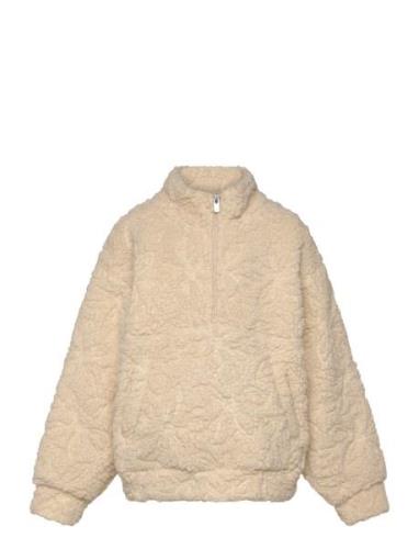 Having More Fun Outerwear Fleece Outerwear Fleece Jackets Beige Roxy