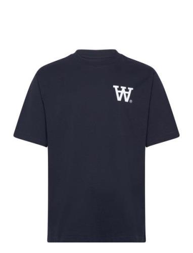 Wwasa Not To Be Trusted Tshirt Tops T-Kortærmet Skjorte Navy Double A ...