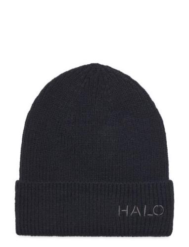 Halo Wool Mix Beanie Accessories Headwear Beanies Black HALO