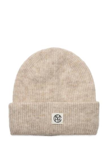 Mschhope Icon Beanie Key Accessories Headwear Beanies Beige MSCH Copen...