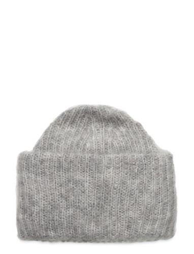 Mschannalisa Beanie Key Accessories Headwear Beanies Grey MSCH Copenha...