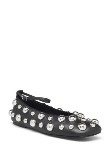 Studded Ballerina, 2293 Ballerina Ballerinasko Ballerinaer Black STINE...