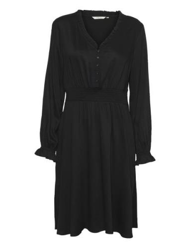 Crmassia Dress Knælang Kjole Black Cream