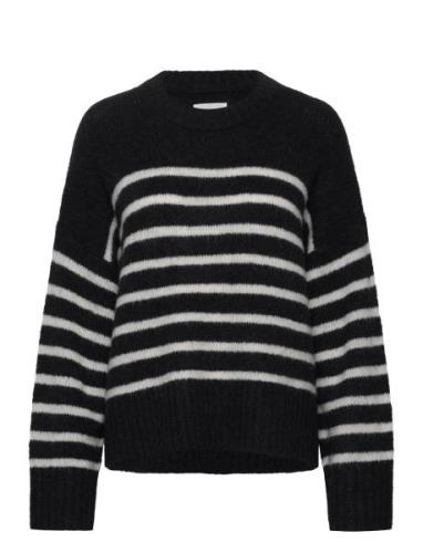 Lulyapw Pu Tops Knitwear Jumpers Black Part Two