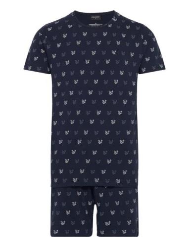 Alfie Pyjamas Nattøj Navy Lyle & Scott