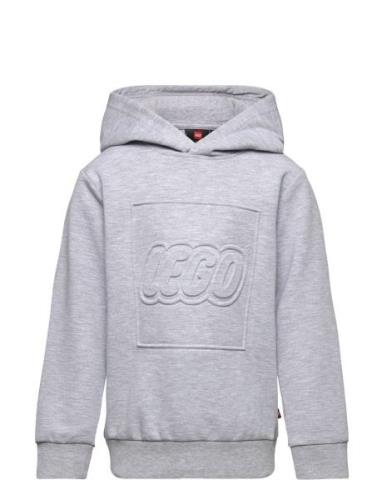 Lwsky 600 - Sweatshirt Tops Sweatshirts & Hoodies Hoodies Grey LEGO Ki...