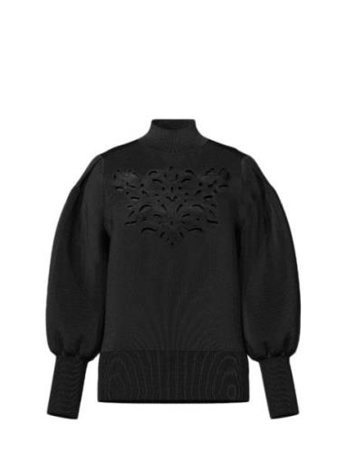 Yasfiraz Ls Knit Pullover S. Tops Knitwear Jumpers Black YAS