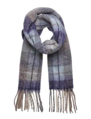 Cwfelicity - Scarf Accessories Scarves Winter Scarves Blue Claire Woma...