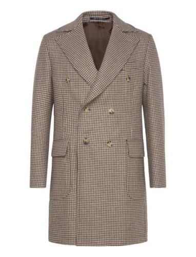 Corle Hl Coat Uldfrakke Frakke Brown SIR Of Sweden